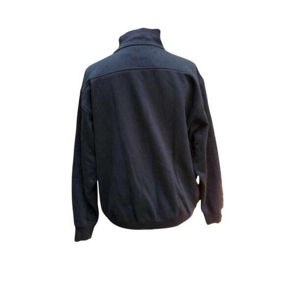 Vintage 90s Mureli Full Zip Sweatshirt Jacket Black White Gold Zebra 1990s Sz M - Picture 8 of 12